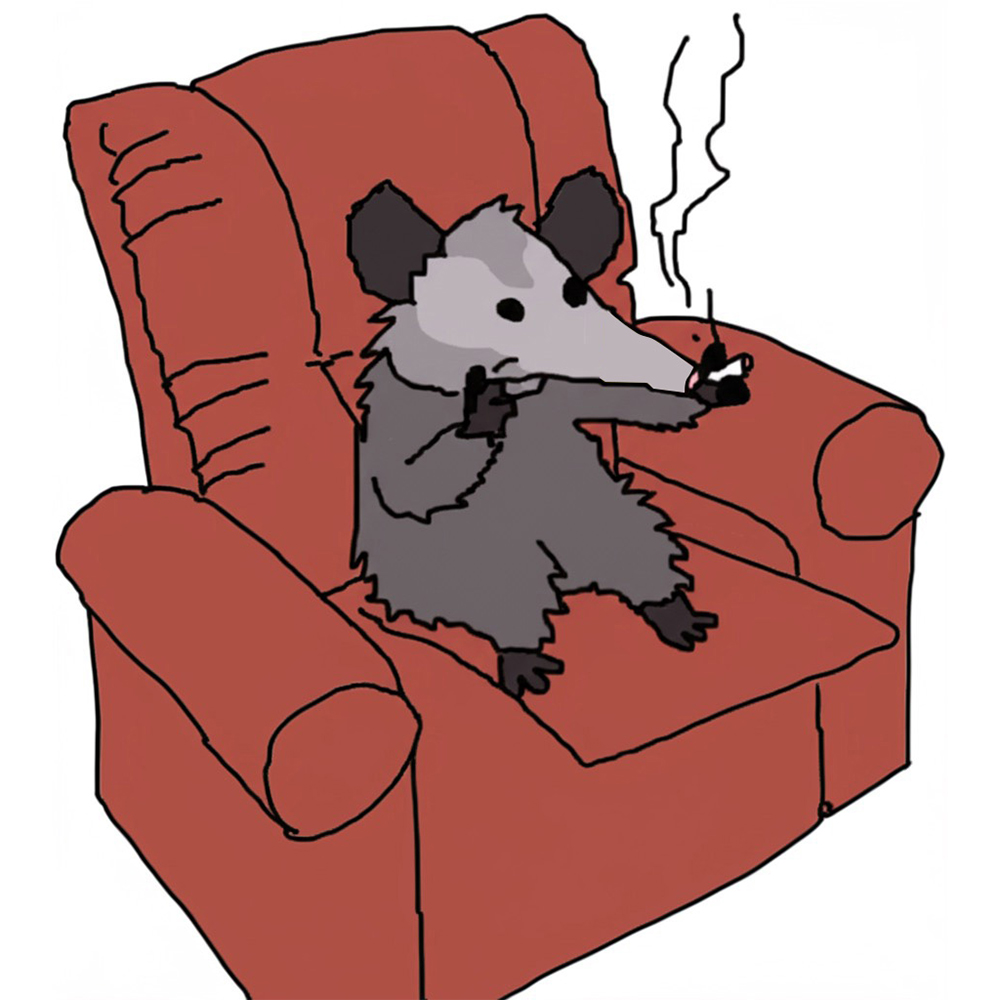 Tony relaxing